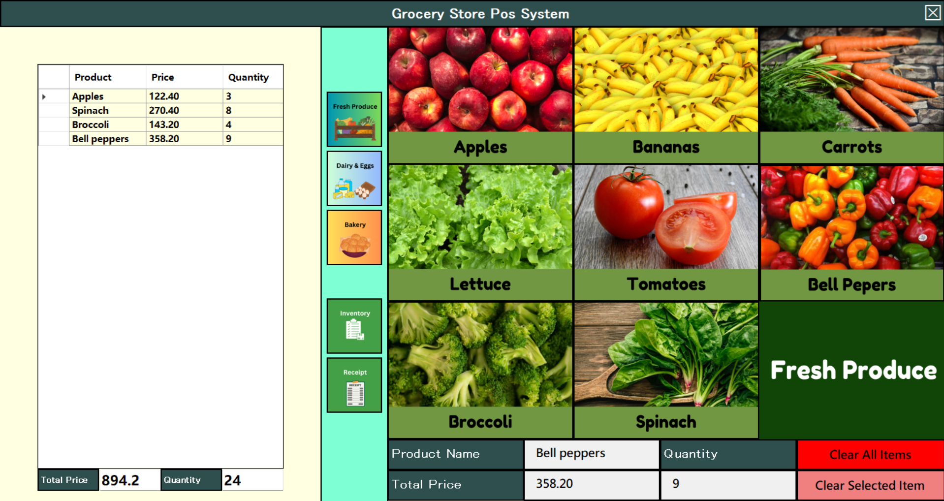 Grocery Point of Sales Image
